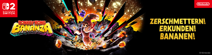 Donkey Kong Bananza Zerschmettern! Erkunden! Bananen!