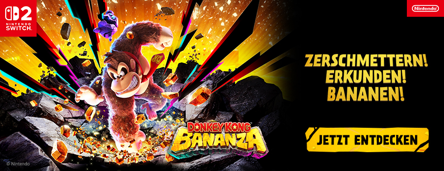 Donkey Kong Bananza Zerschmettern! Erkunden! Bananen!