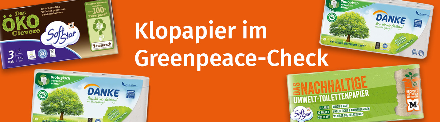 Greenpeace Klopapier Header