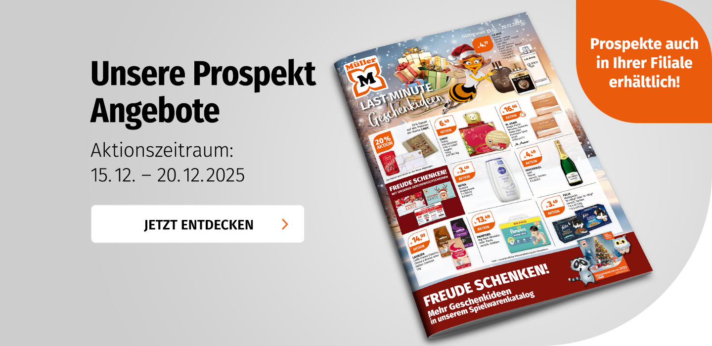 Prospekt Banner Drogerie D12