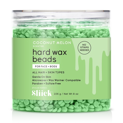 hard wax beads green