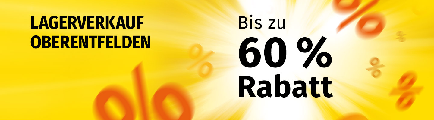 Lagerverkauf Inlinebanner 