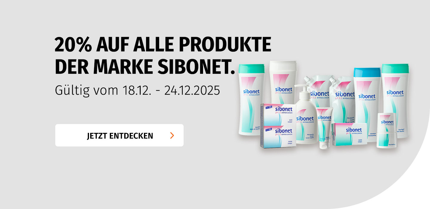 Sibonet 20% auf alle Produkte 