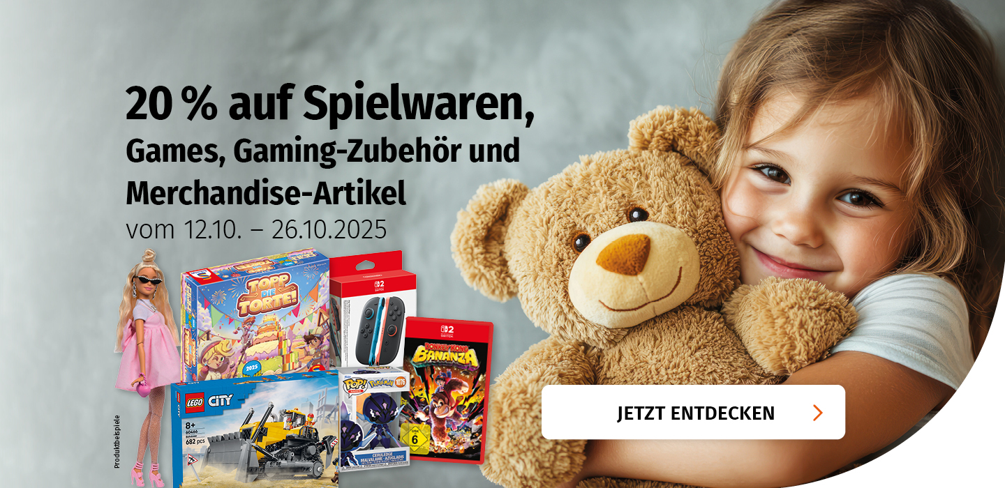 Spielwarenaktion Herbst