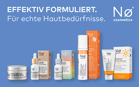 No Cosmetics: Effektiv formuliert. Für echte Hautbedürfnisse