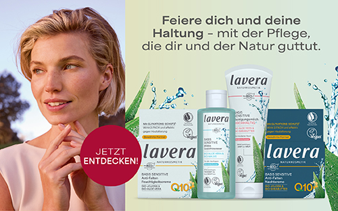 Feiere den Tag der Naturkosmetik mit natürlicher Pflege von lavera