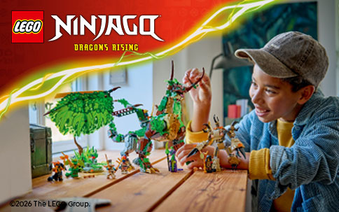 Entdecken Sie die große LEGO Ninjago Vielfalt bei Müller