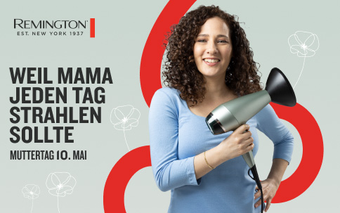 Mama eine Freude machen mit Produkten von Remington