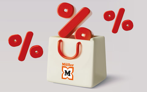 Schnäppchenjäger aufgepasst: SALE bei Müller