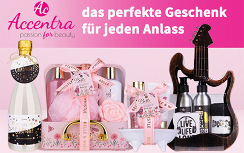 Geschenksets von Accentra für jeden Anlass