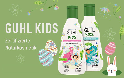 Zertifizierte Naturkosmetik von Guhl Kids