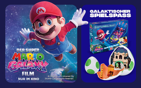 Galaktischer Spielspaß mit dem Super Mario Galaxy Film