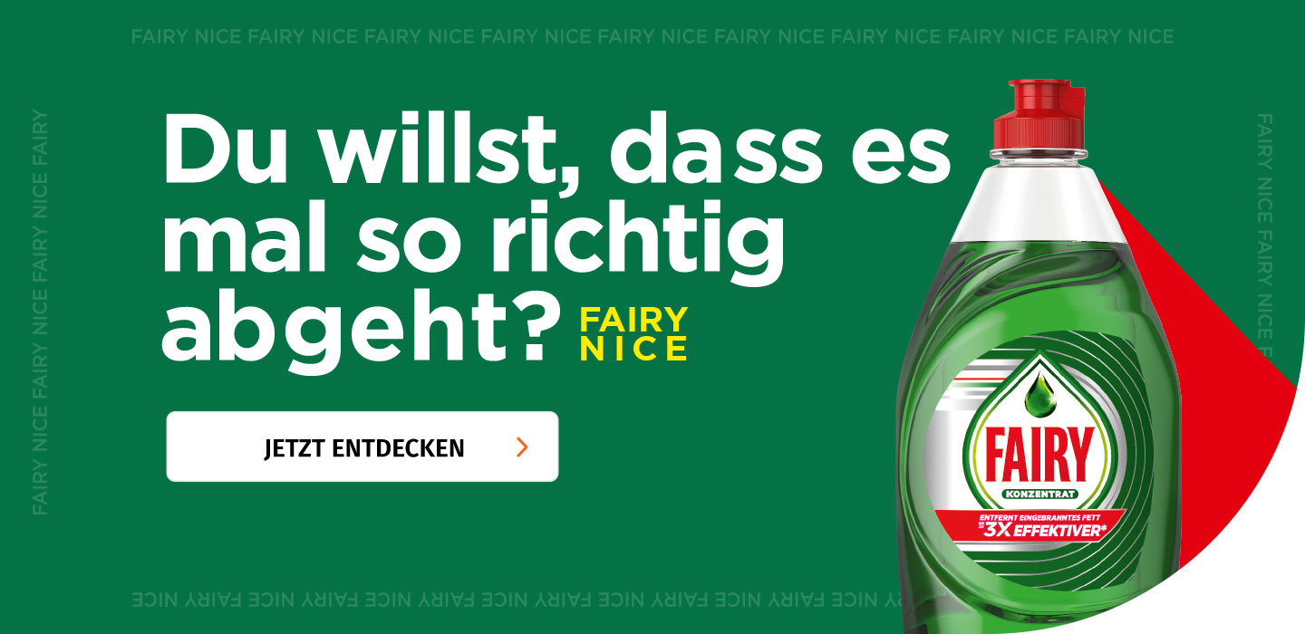 Strahlend sauber mit Fairy
