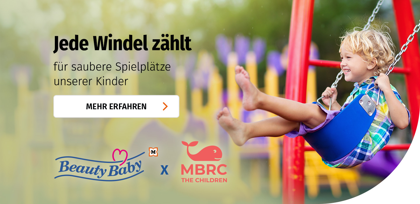 Beauty Baby x MBRC the Ocean: Jede Windel zählt für saubere Spielplätze unserer Kinder