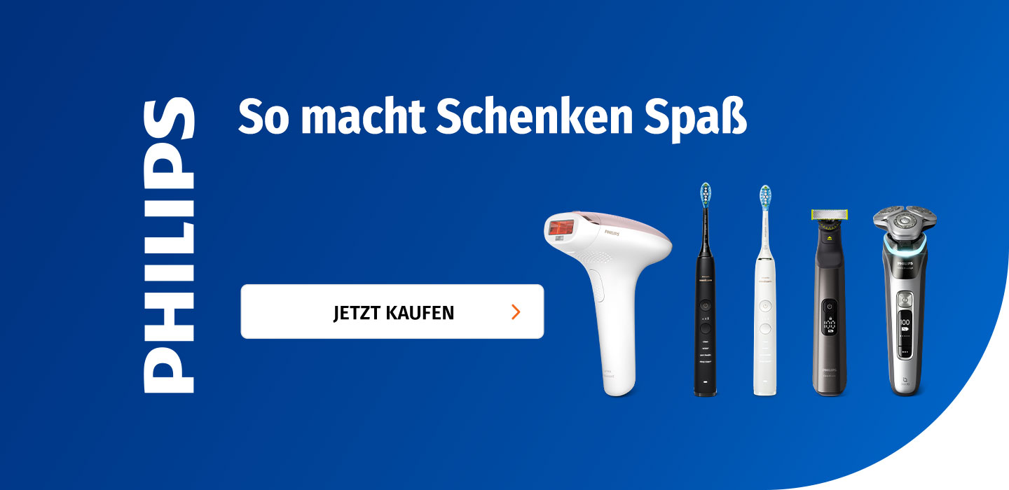 Mit Philips macht schenken Spaß