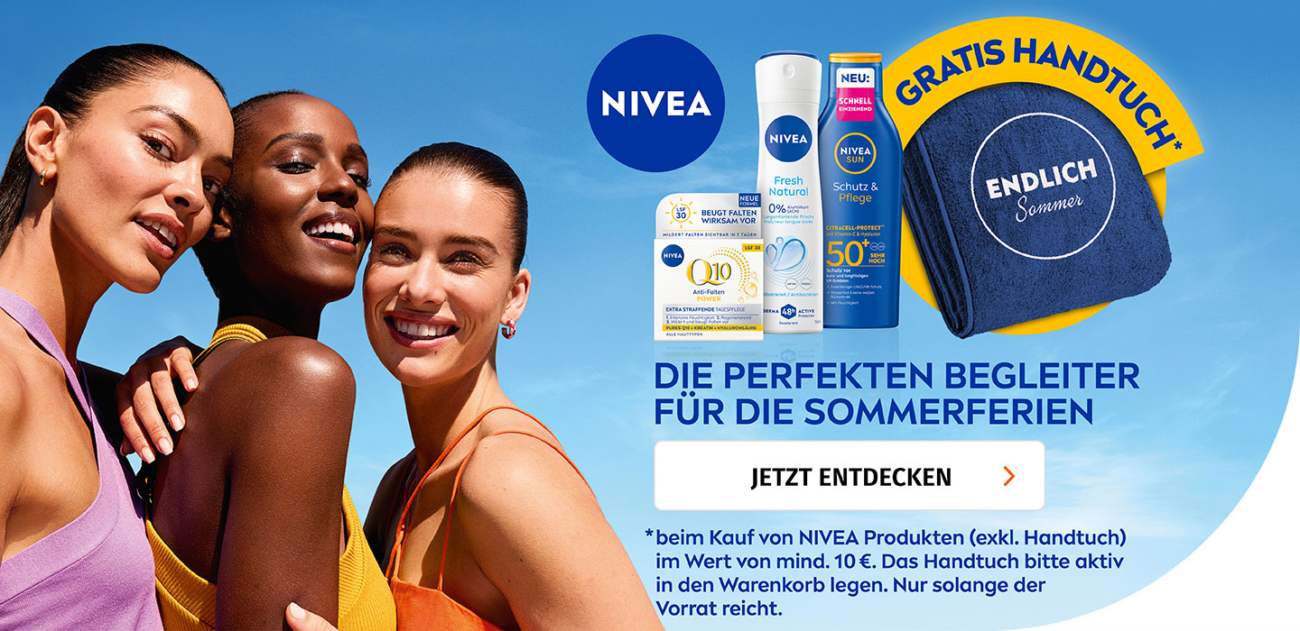 NIVEA Handtuch gratis