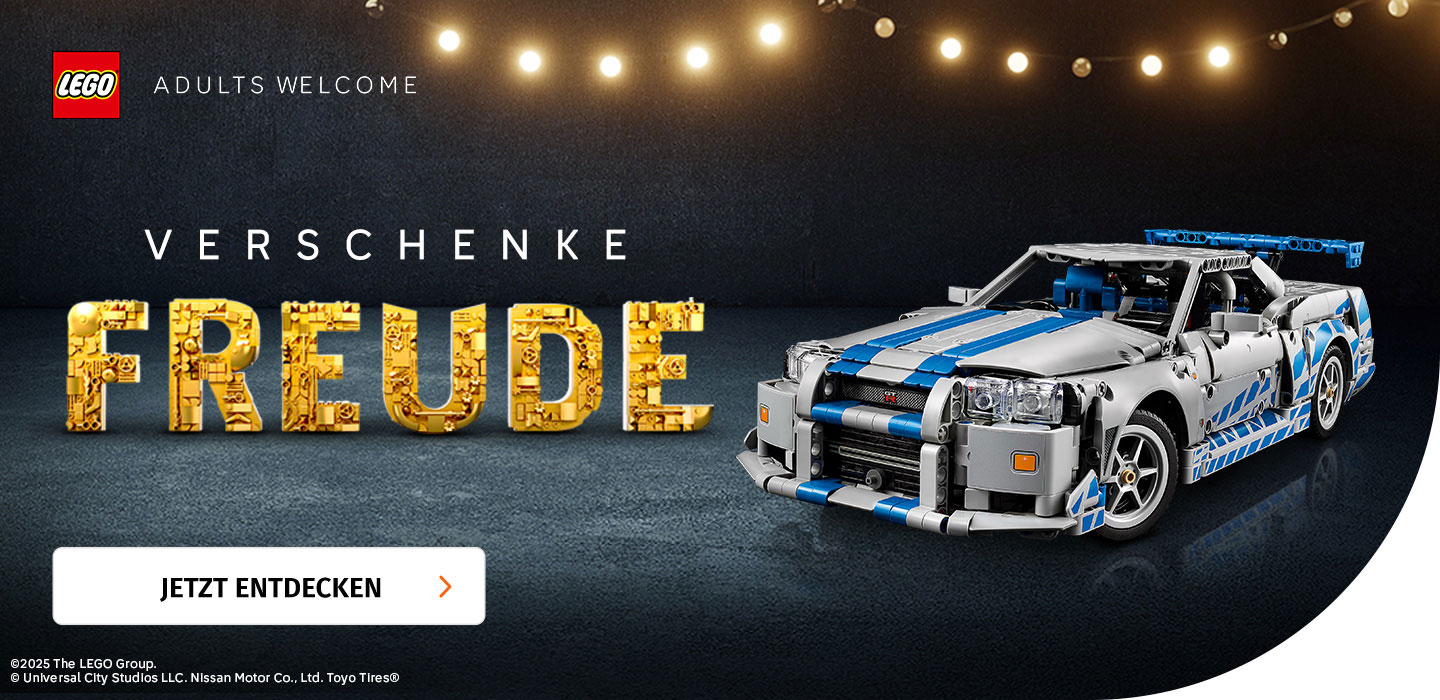 Verschenke Freude mit LEGO