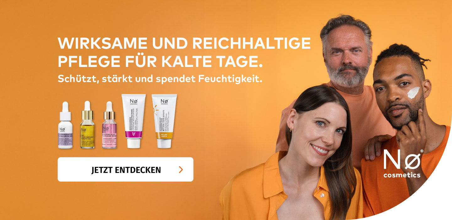 Wirksame und reichhaltige Pflege für kalte Tage von No Cosmetics