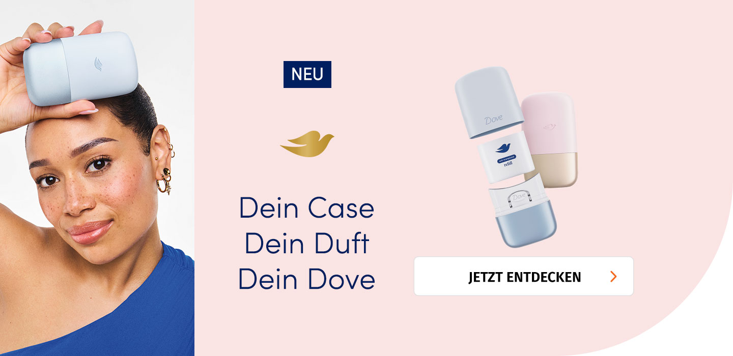 Refillable Deo von Dove mit 72h Schutz