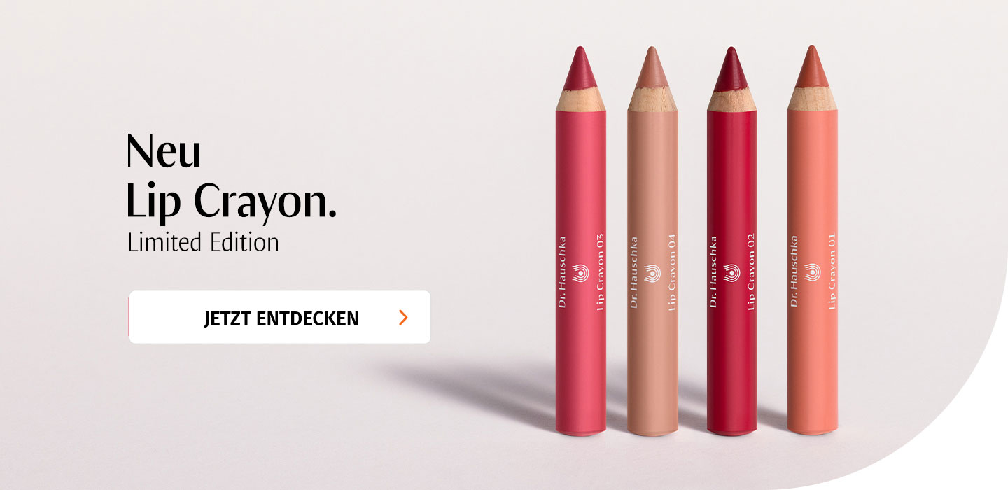 Neu: die Limited Edition Lip Crayons von Dr. Hauschka