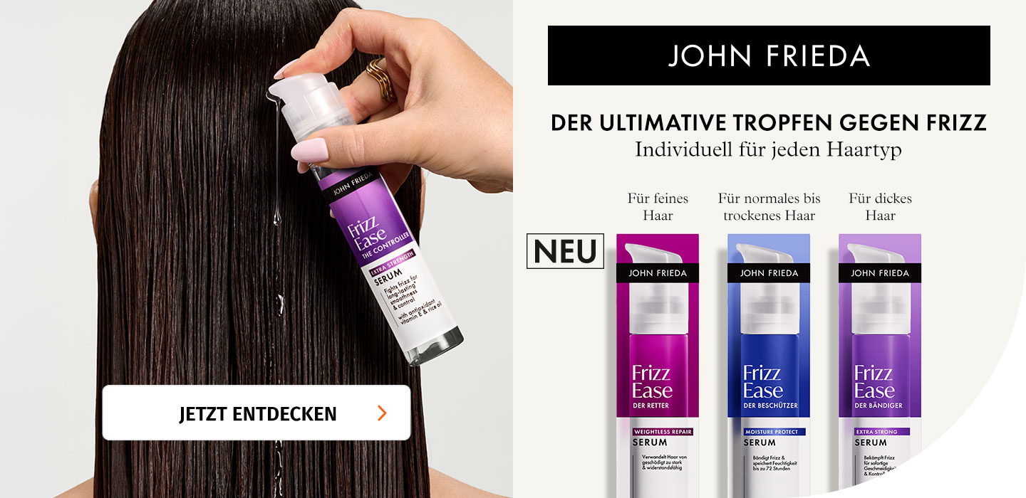 John Frieda Seren gegen Frizz