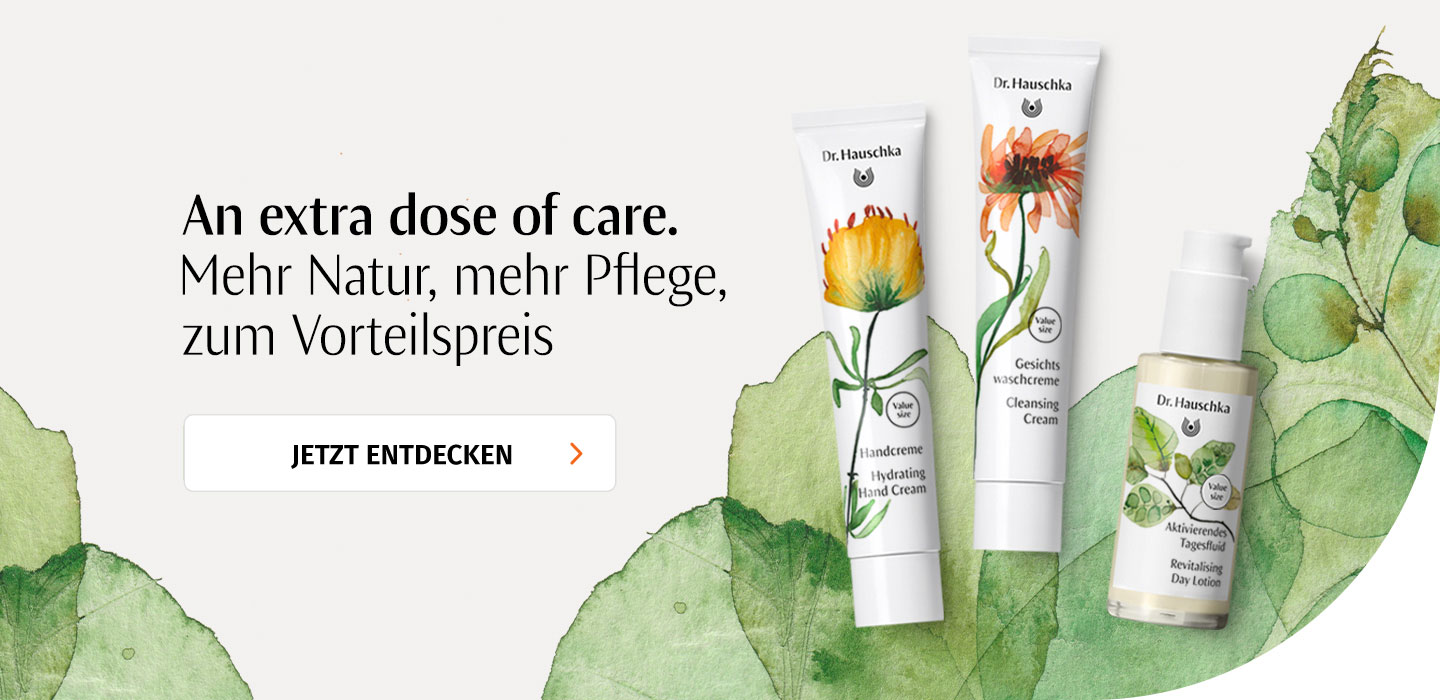 Dr. Hauschka: Mehr Natur, mehr Pflege, zum Vorteilspreis