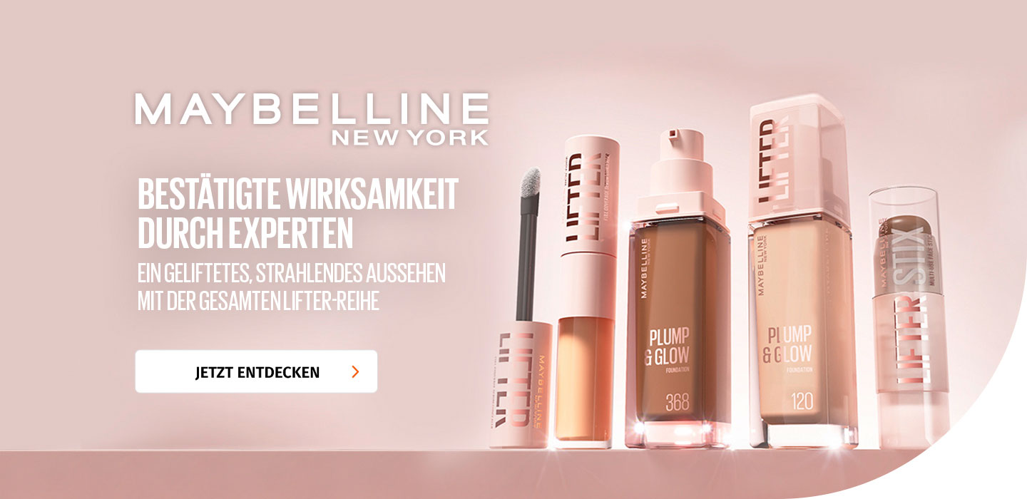 Perfektionierter Teint mit der Lifter-Reihe von Maybelline New York