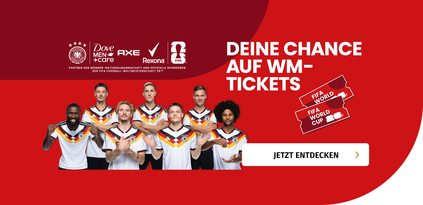 Deine Chance auf WM-Tickets