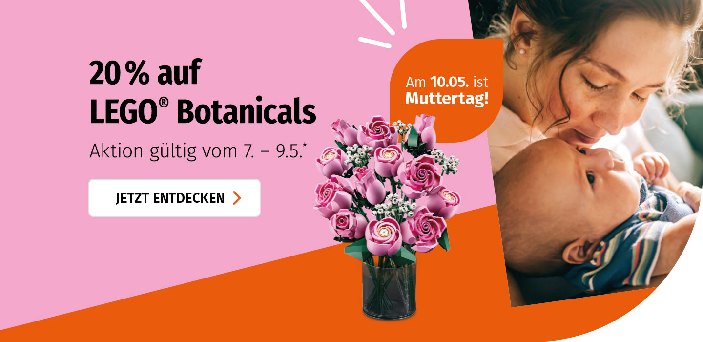 20% auf LEGO Botanicals zum Muttertag