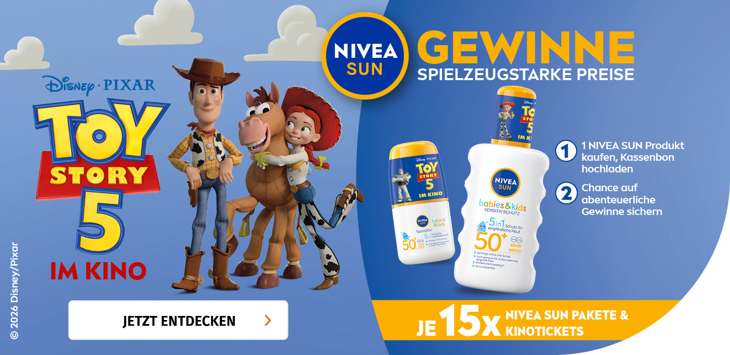 Gewinne spielzeugstarke Preise mit NIVEA Sun