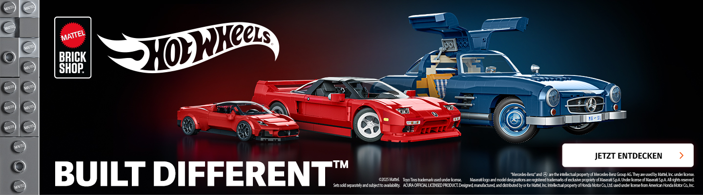 Mattel Hot Wheels Brick Shop