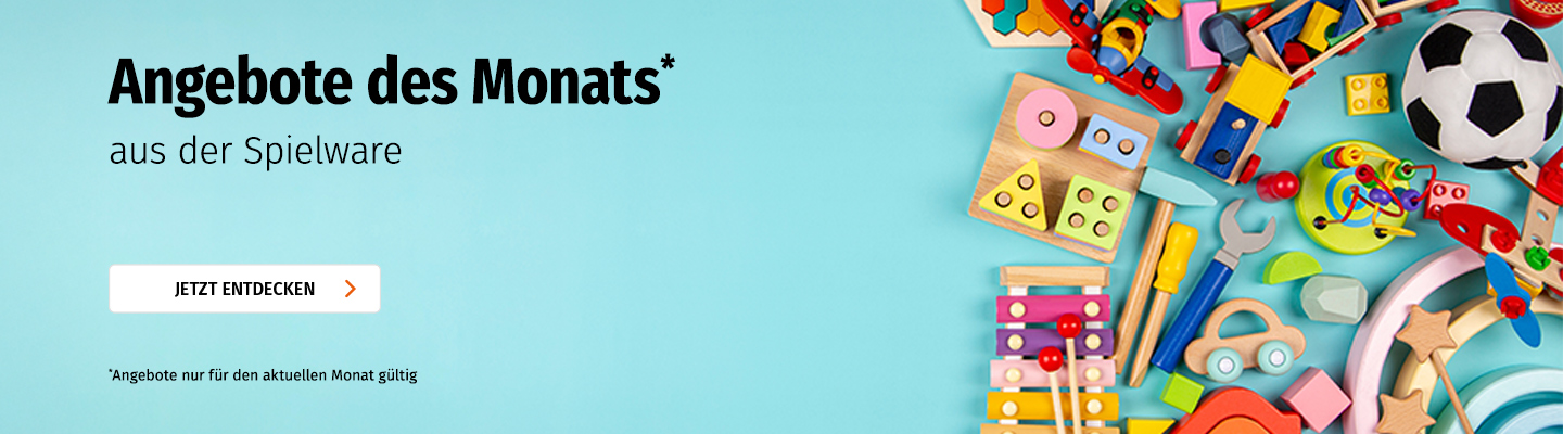 Angebote des Monats aus der Spielware