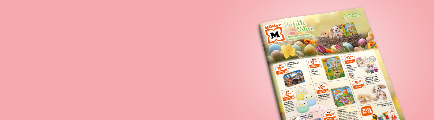 Entdecken Sie unsere aktuellen Spielwarenangebote für ein buntes Osterfest