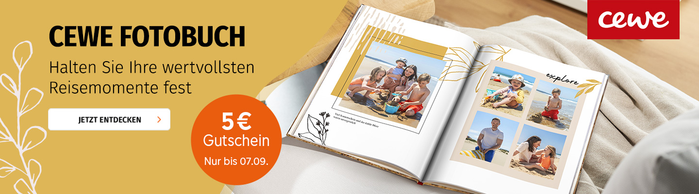 Halten Sie Ihre wertvollsten Reisemomente in einem CEWE Fotobuch fest