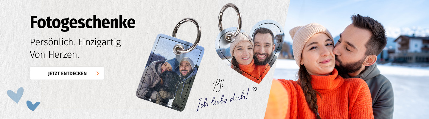 Fotogeschenke von CEWE: Persönlich. Einzigartig. Von Herzen.