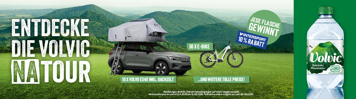 Volvic Aktion