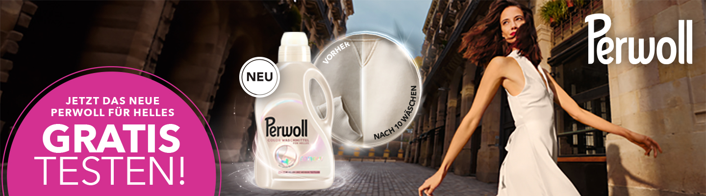 Perwoll gratis testen März 2025 1440x400 