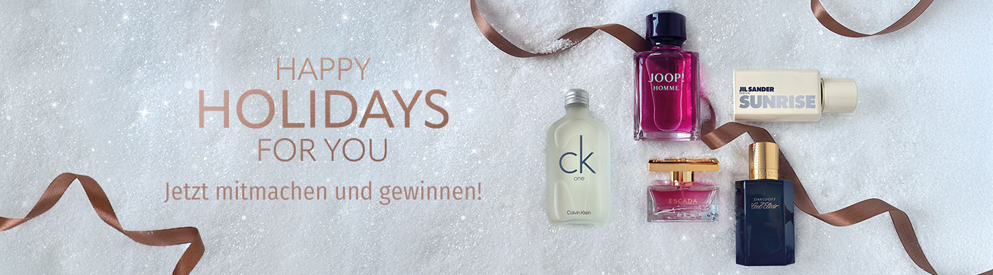 Gewinnen Sie ein Duftpaket mit ausgewählten Marken