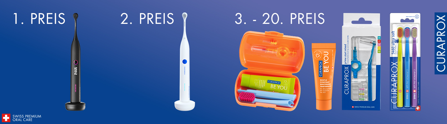 Curaprox Gewinnspiel