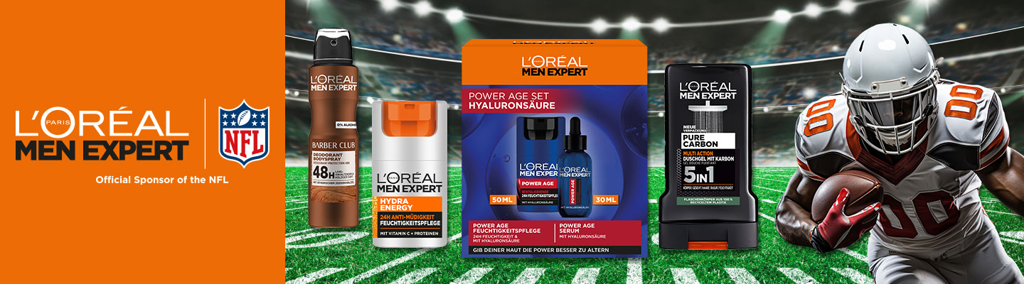 L'Oréal MEX NFL Gewinnspiel