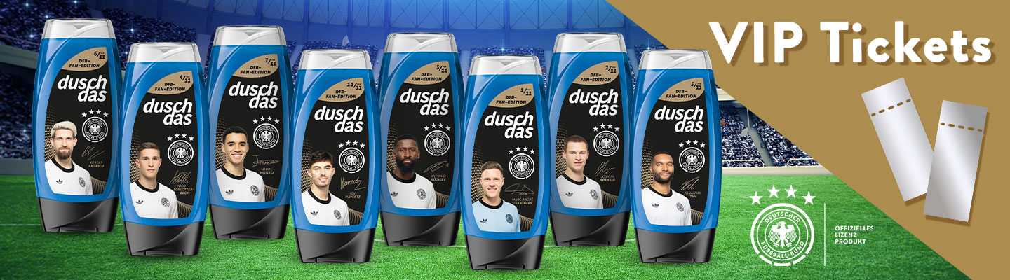 duschdas x DFB Gewinnspiel
