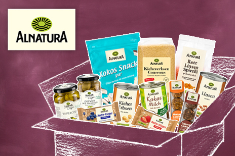 Gewinnen Sie 1 von 10 Alnatura Probierpaketen für erste Frühlingsausflüge oder Grillabende