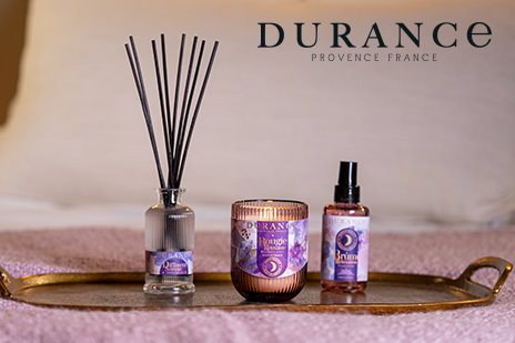 Gewinnen Sie mit etwas Glück ein DURANCE Duftbouquet aus der Kollektion Serenity