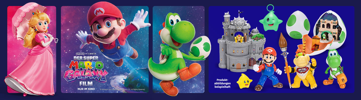 Gewinnen Sie 1 von 3 „Der Super Mario Galaxy Film“ Fanpaketen