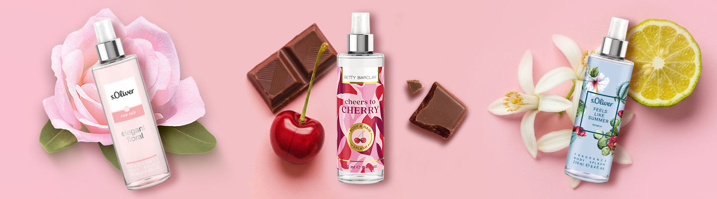 Sie sind die perfekte Ergänzung zum Lieblingsduft: Body Splashes