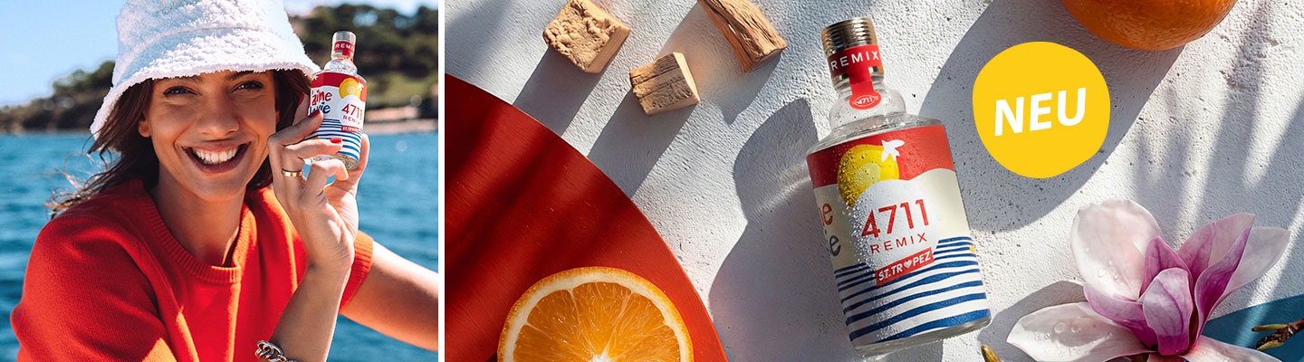 Neu: Der floral-zitrische Duft 4711 Remix St. Tropez