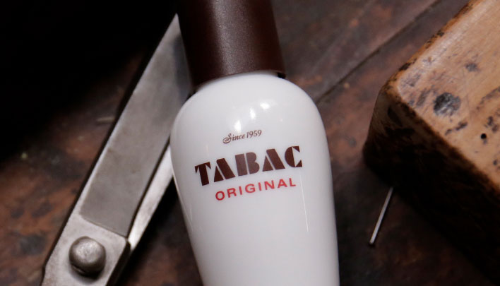 Tabac Original unterstreicht die markante und unverwechselbare Männlichkeit.