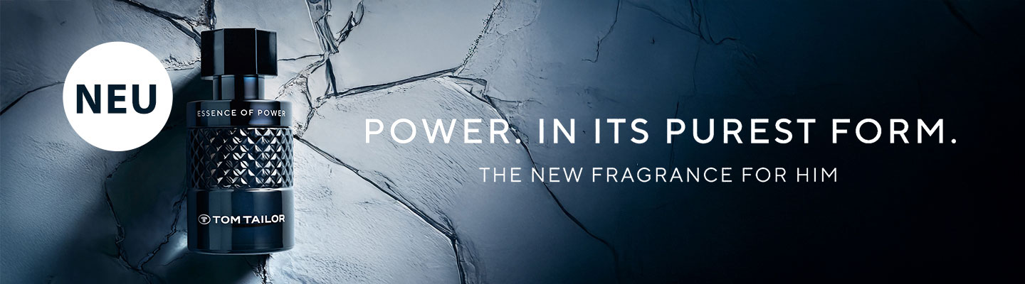 Tom Tailor Essence of Power kombiniert fougère-holzige Noten mit aquatischer Frische.