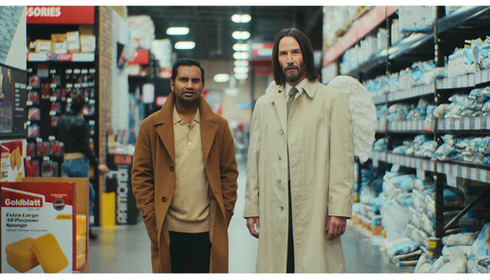 Gott weiß, er will ein Engel sein: Keanu Reeves.