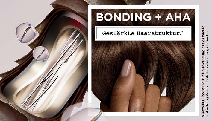 Gestärkte Haarstruktur mit colorstrong von Wella